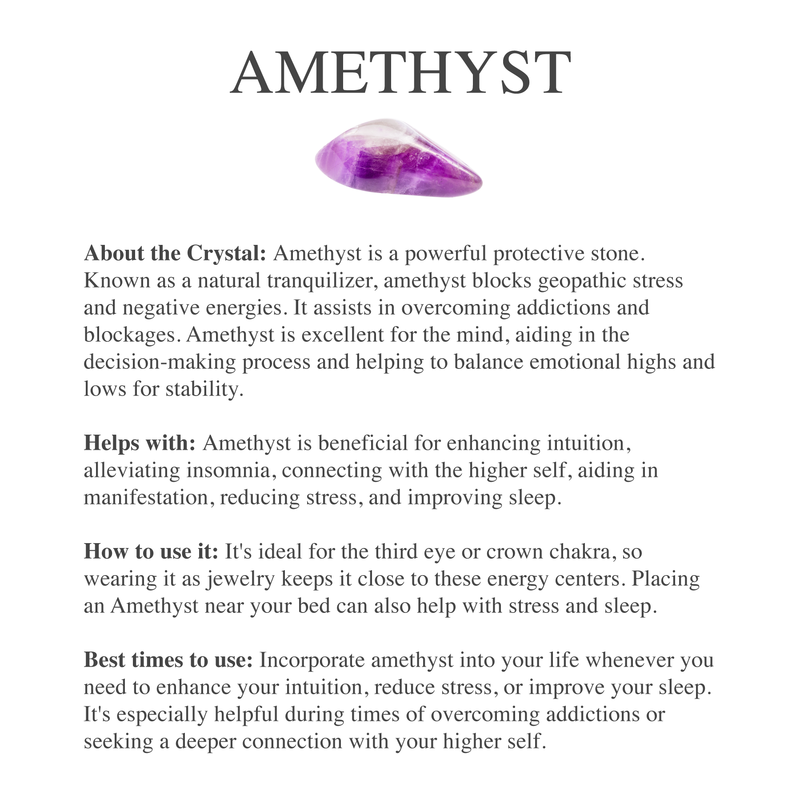 Double The Attention Amethyst Ring