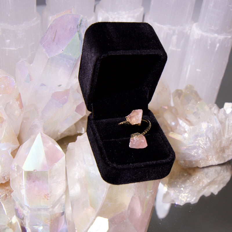 Empress Rose Quartz Ring